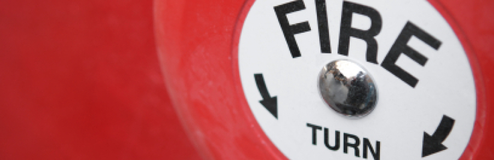 Red Fire Alarm