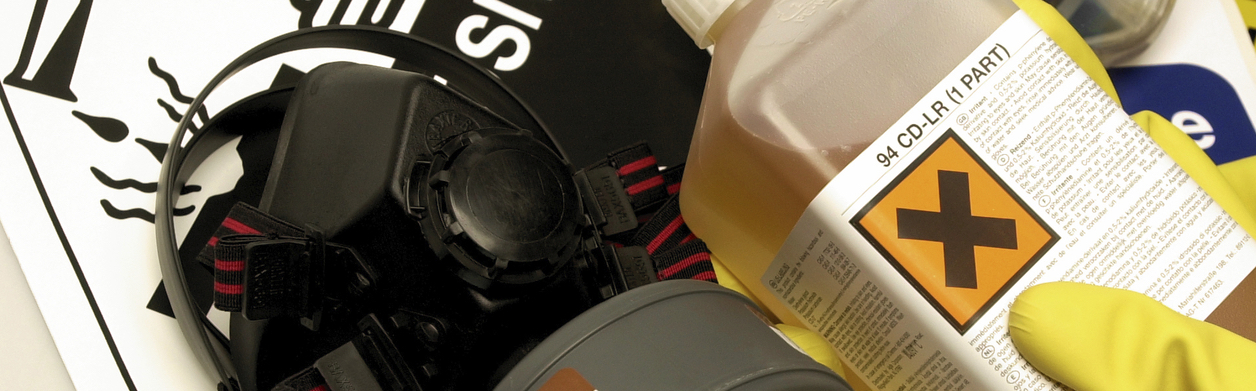 A bunch of hazardous materials